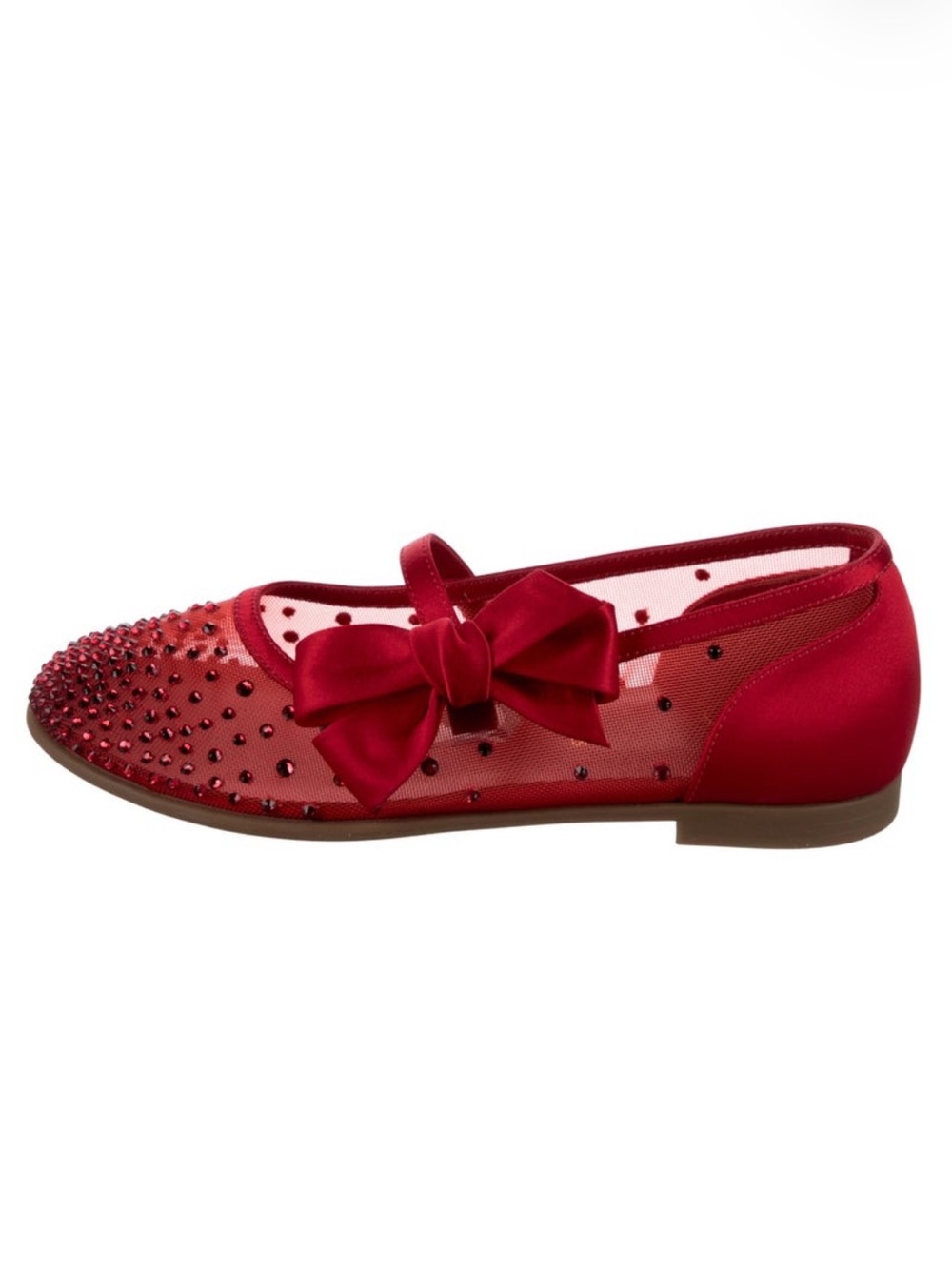 Christian Louboutin mesh ballet flats